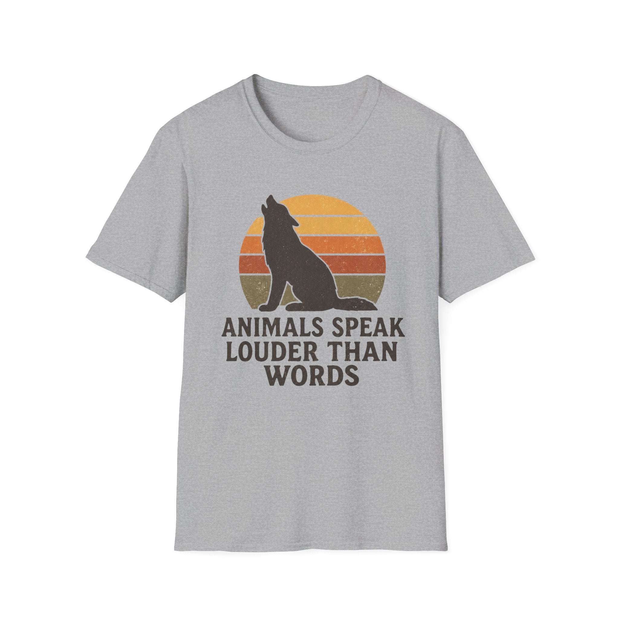 Louder Than Words Wolf T-Shirt