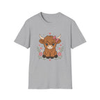 Baby Brown Highland Cow T-Shirt
