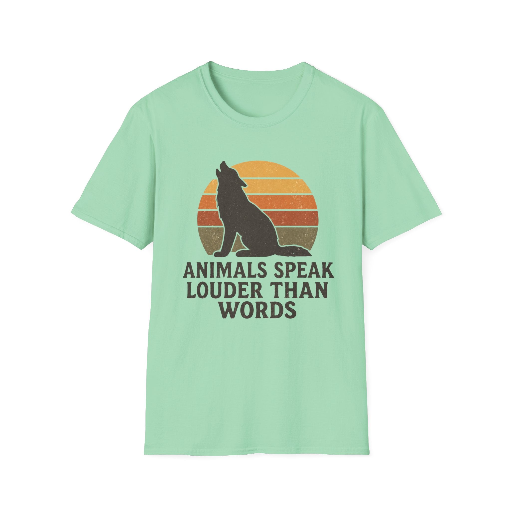 Louder Than Words Wolf T-Shirt