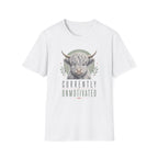 Unmotivated Highland Cow T-Shirt