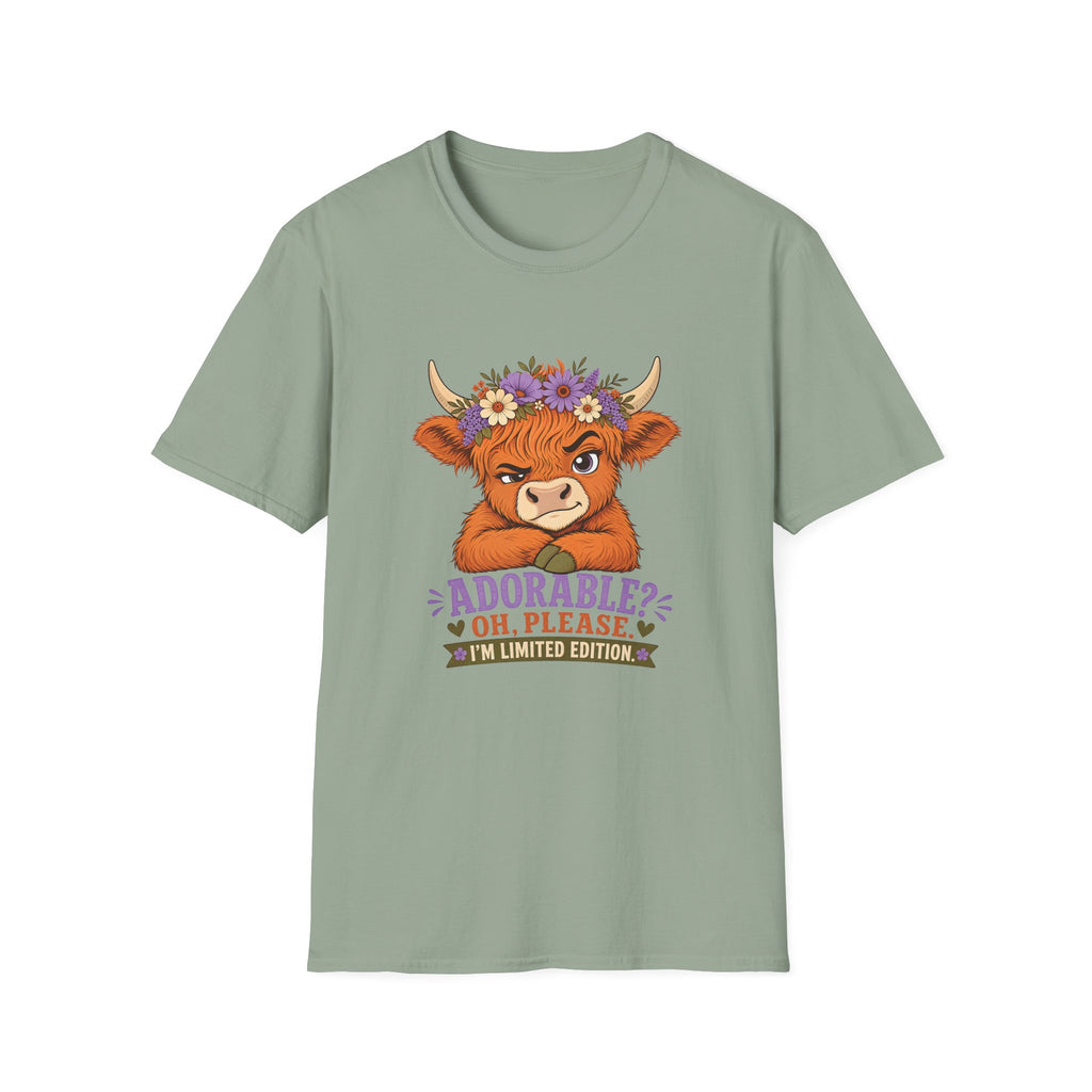 Oh Please Highland Cow T-Shirt