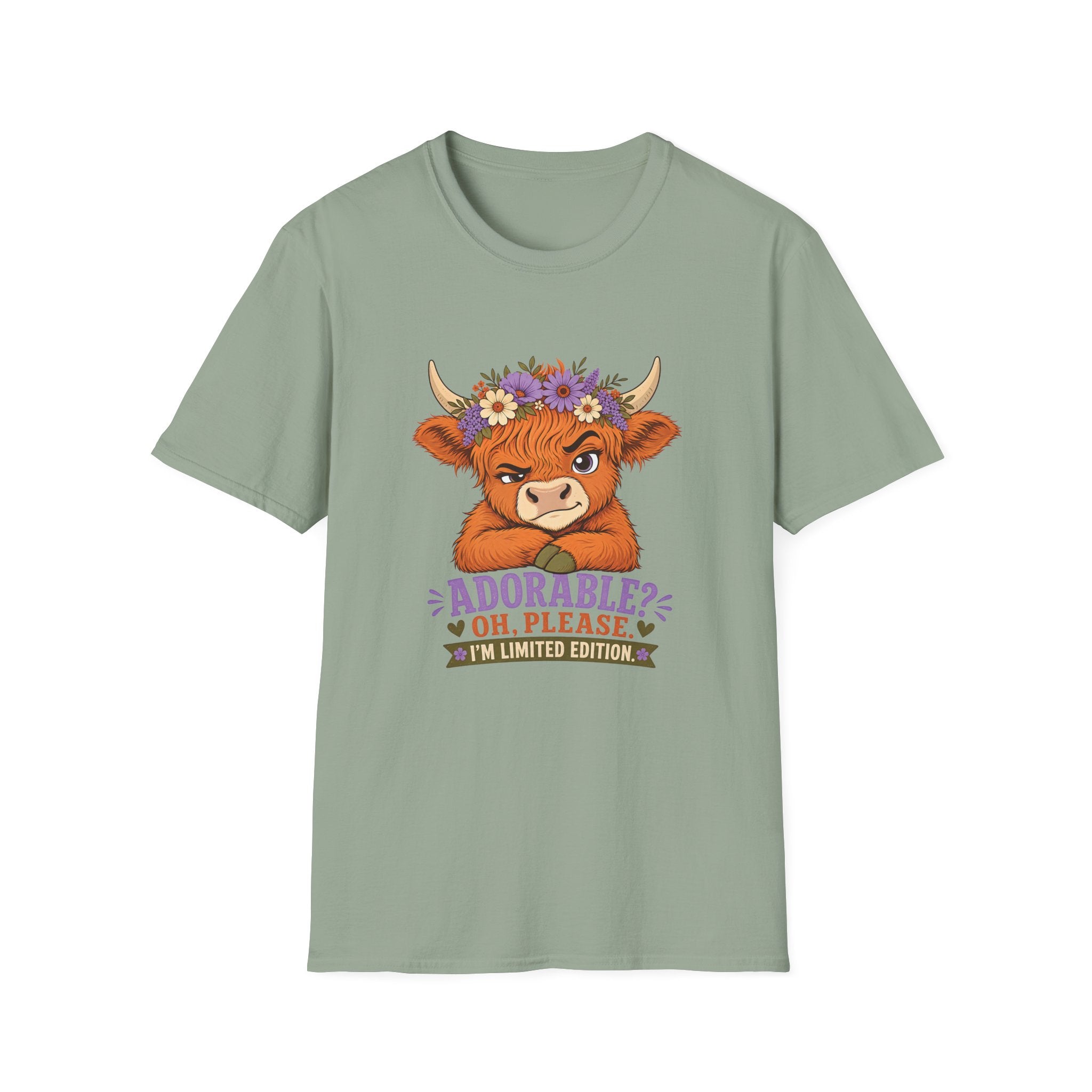 Oh Please Highland Cow T-Shirt
