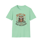 Caffeine Raccoon T-Shirt