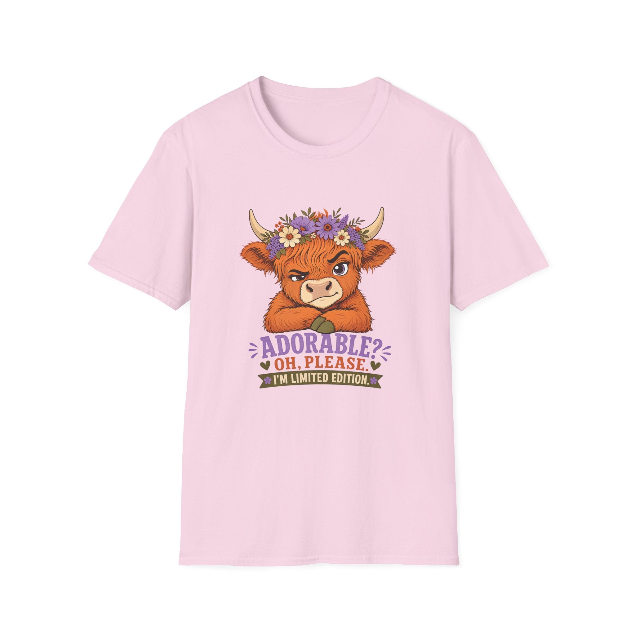 Oh Please Highland Cow T-Shirt