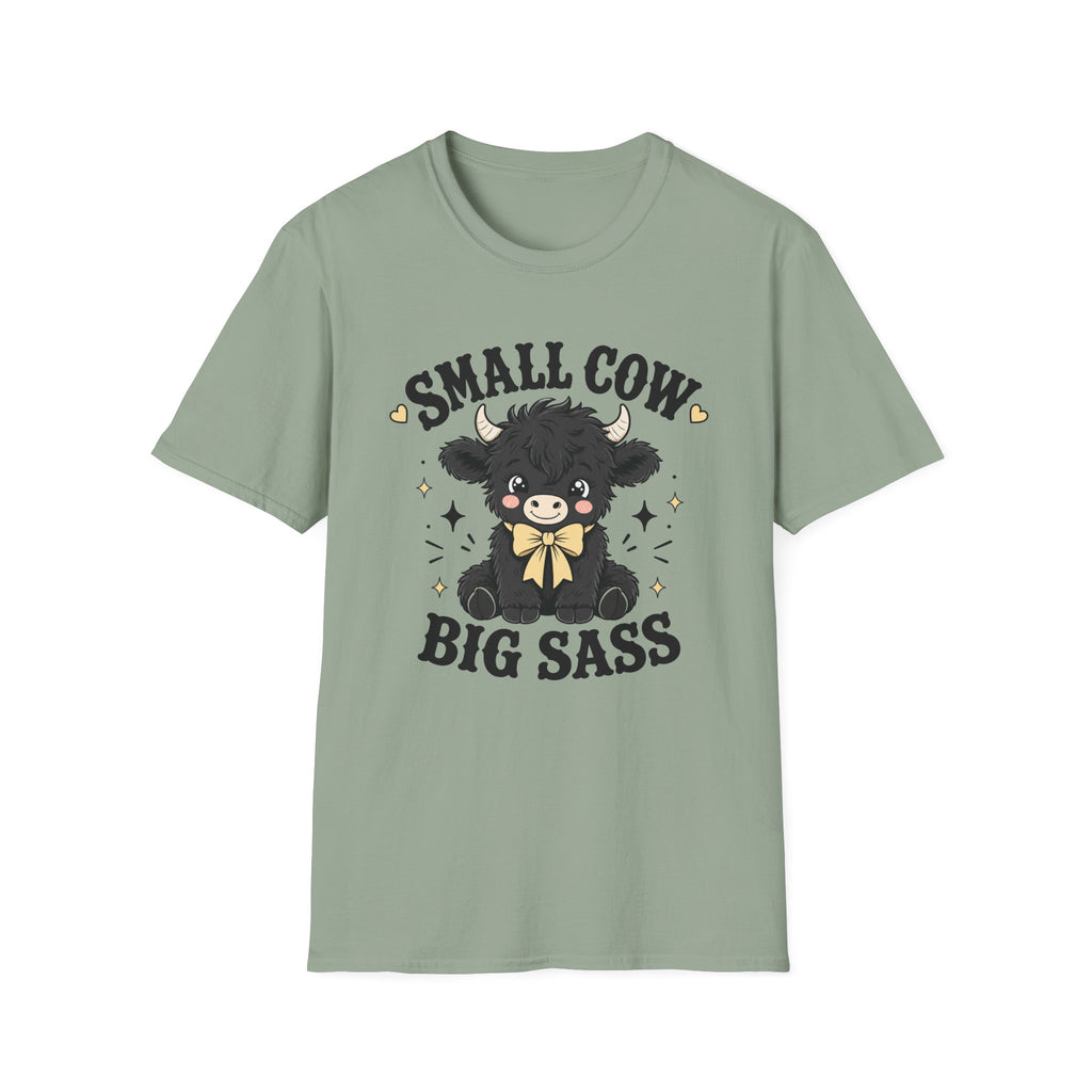 Big Sass Highland Cow T-Shirt
