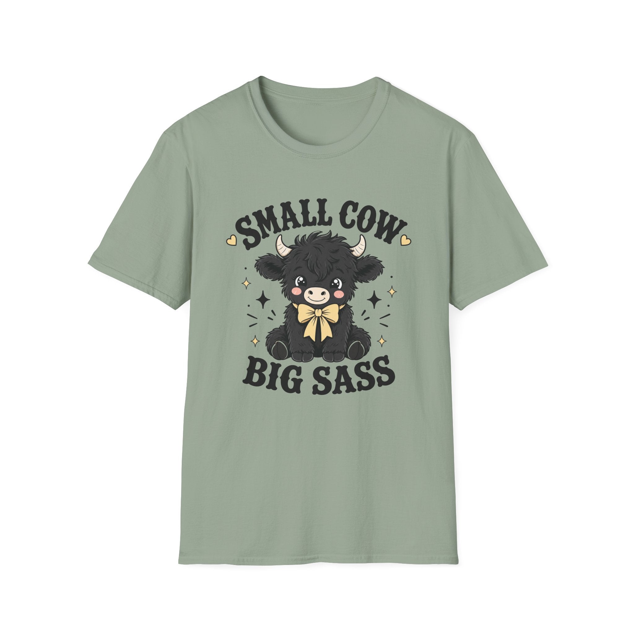 Big Sass Highland Cow T-Shirt