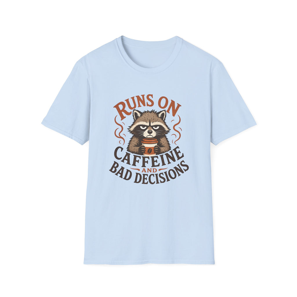 Caffeine Raccoon T-Shirt
