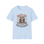 Caffeine Raccoon T-Shirt
