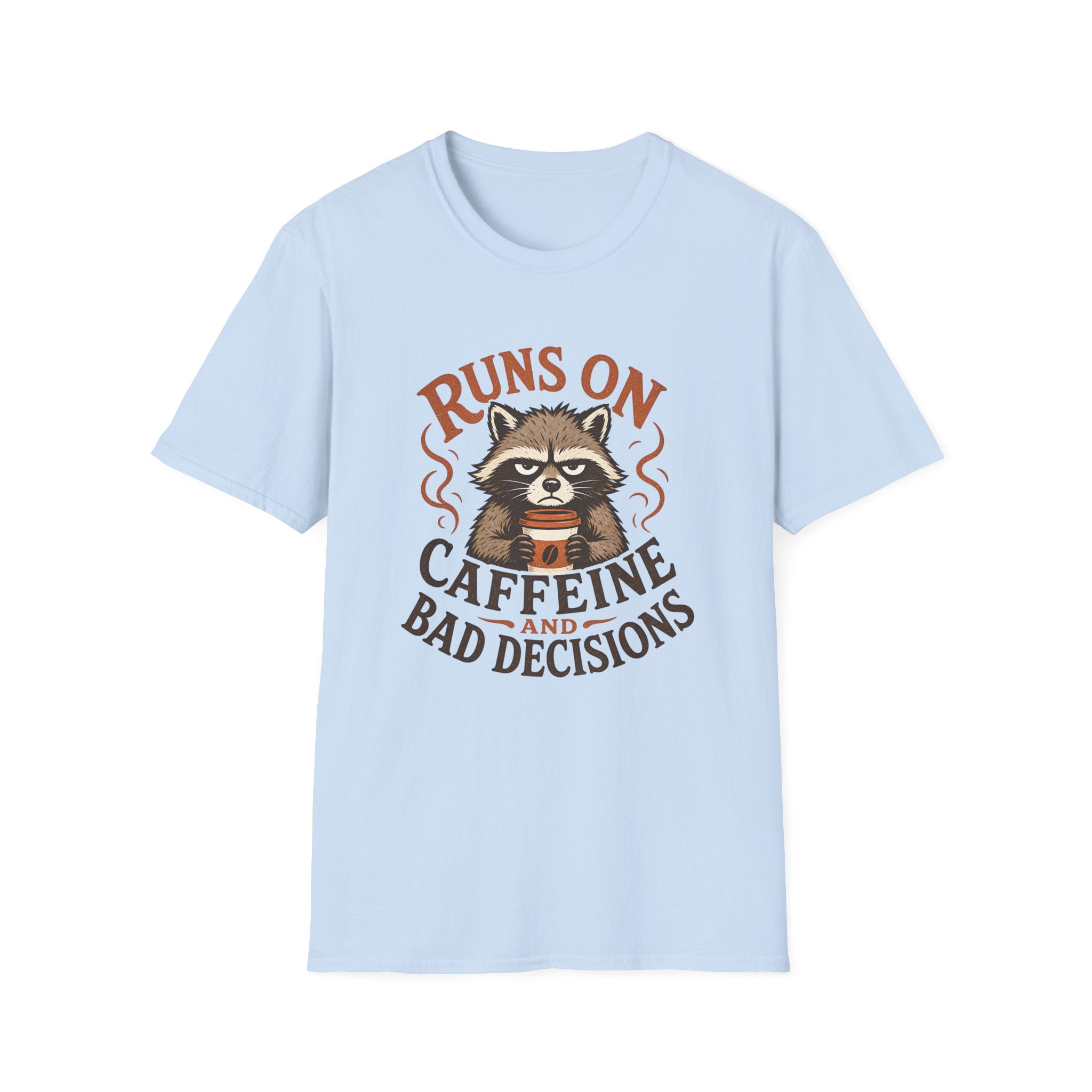 Caffeine Raccoon T-Shirt
