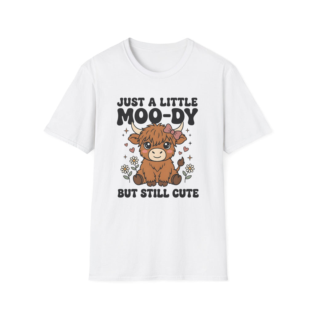 Moody Highland Cow T-Shirt