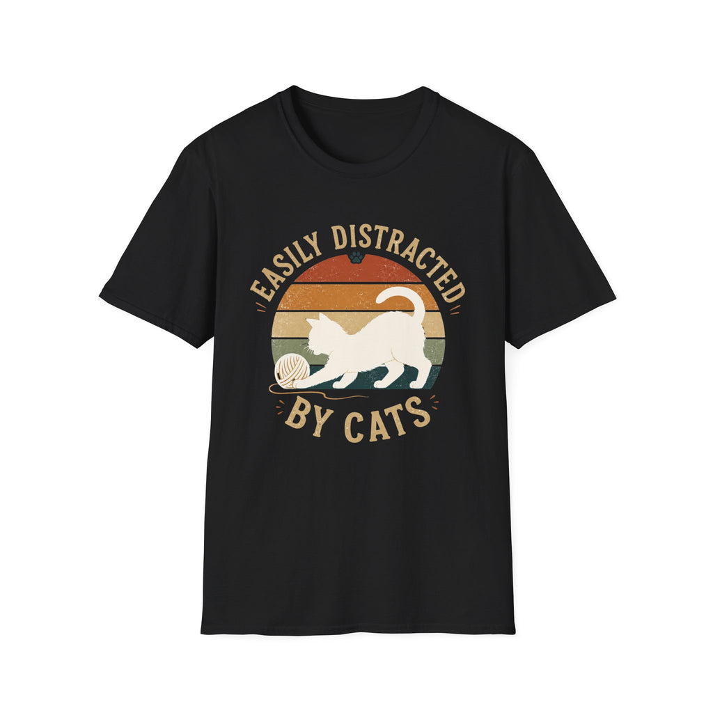 Distracted Cat T-Shirt