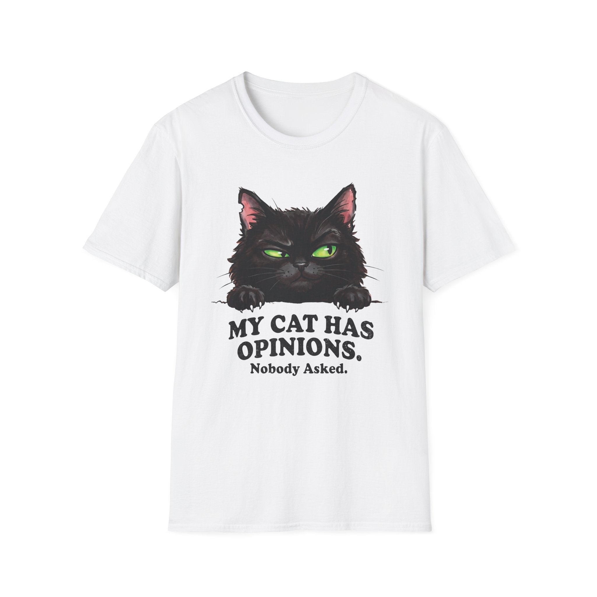 Nobody Asked Cat T-Shirt