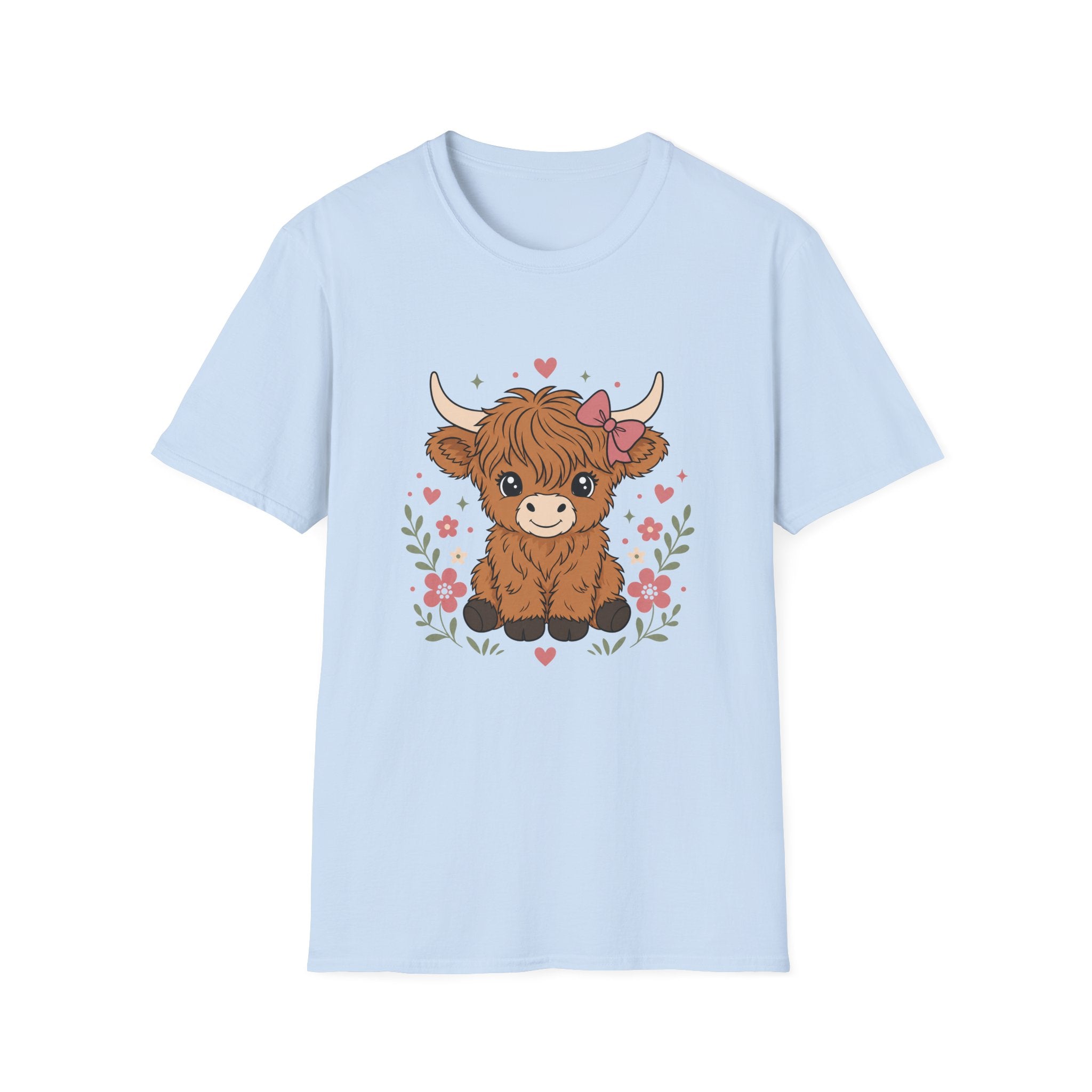 Baby Brown Highland Cow T-Shirt
