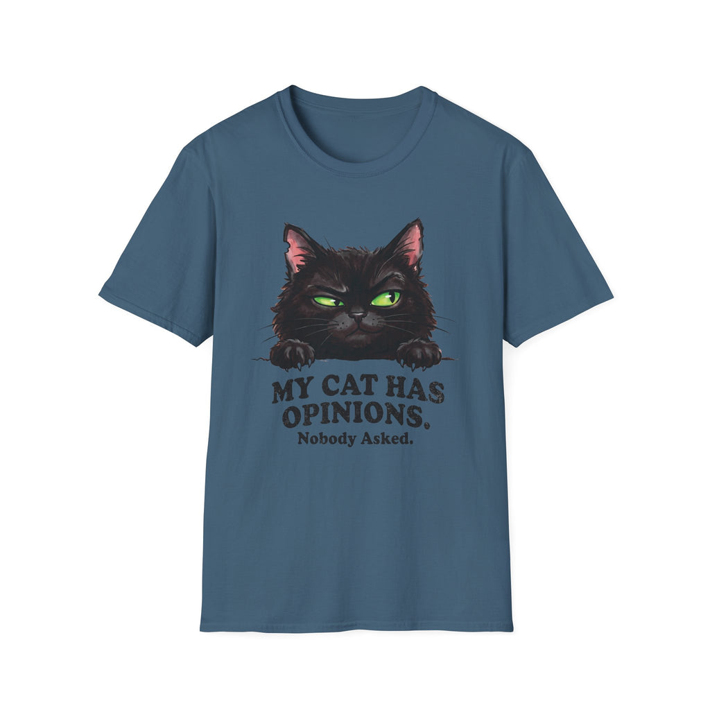 Nobody Asked Cat T-Shirt