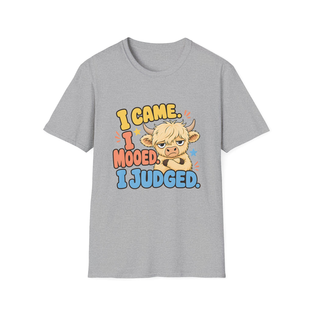 Judge Highland Cow T-Shirt