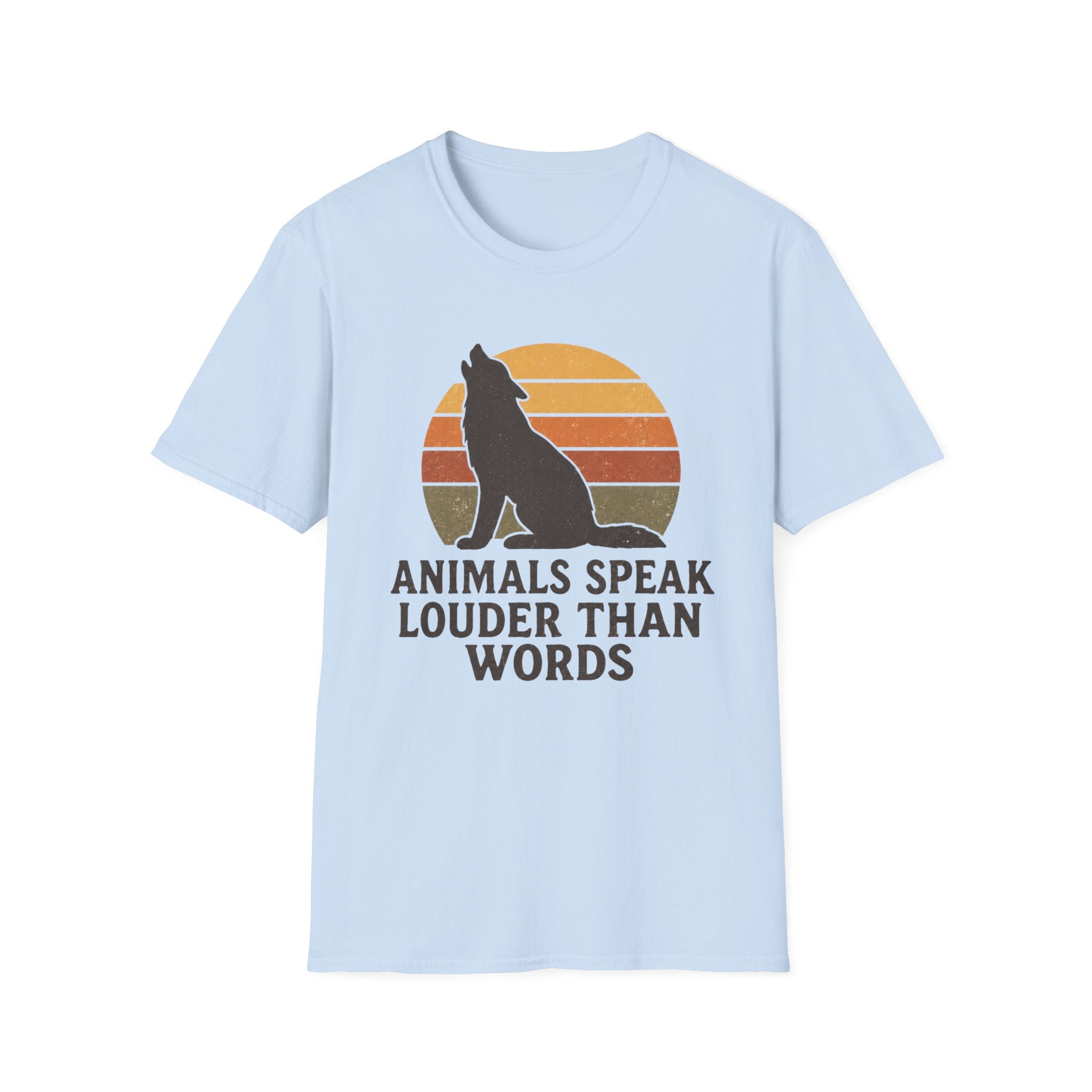 Louder Than Words Wolf T-Shirt