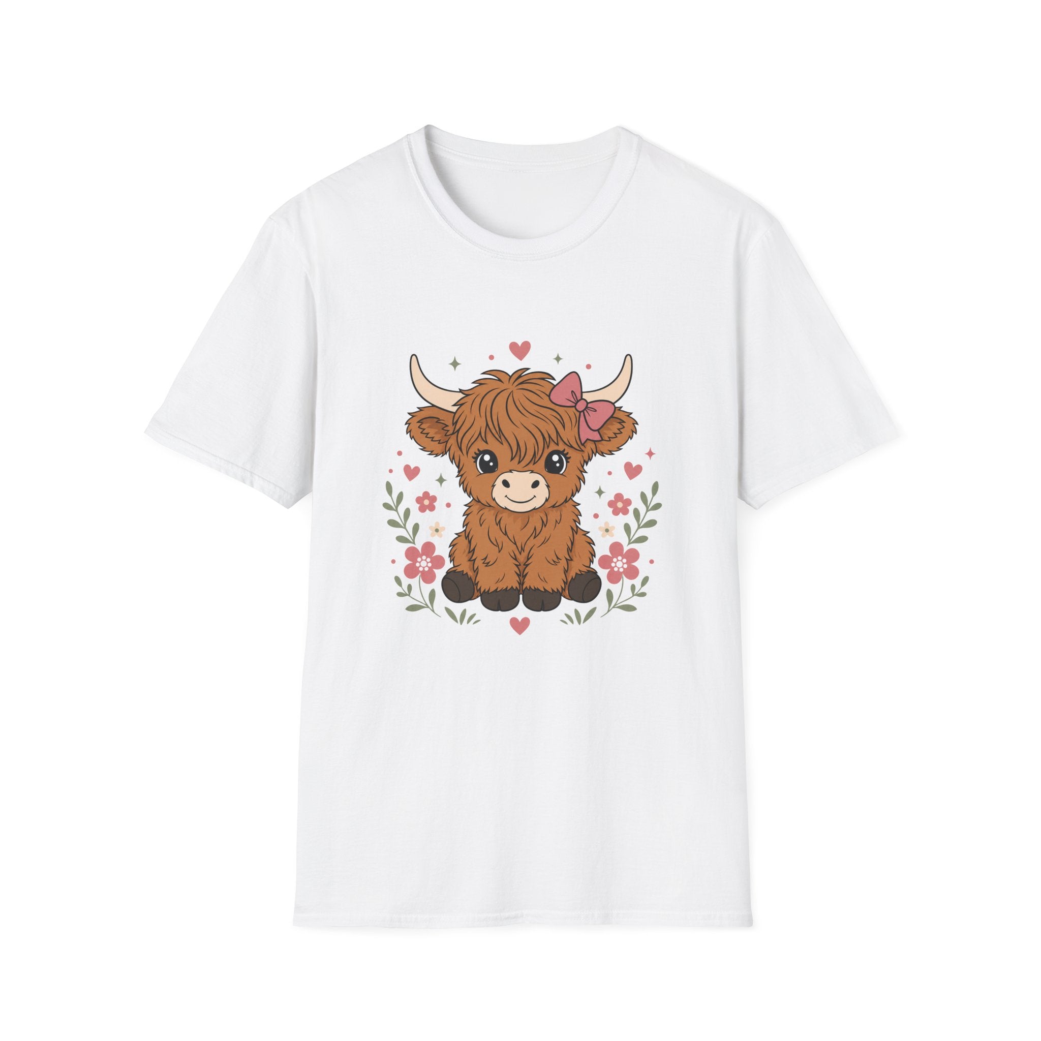 Baby Brown Highland Cow T-Shirt