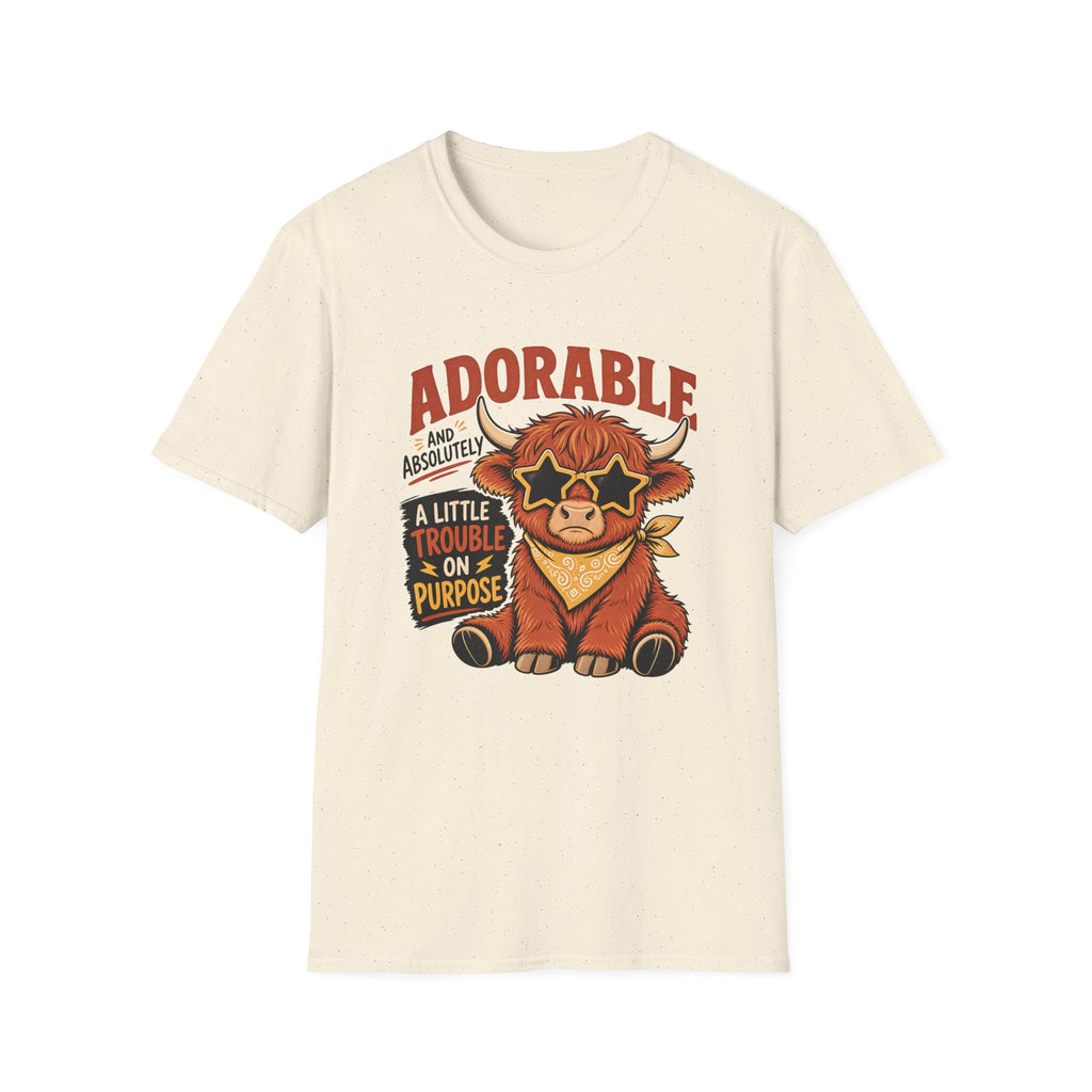 Adorable Highland Cow T-Shirt