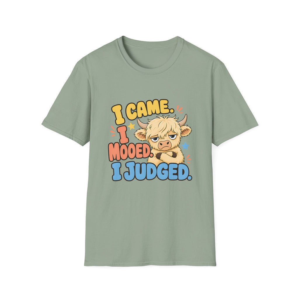 Judge Highland Cow T-Shirt