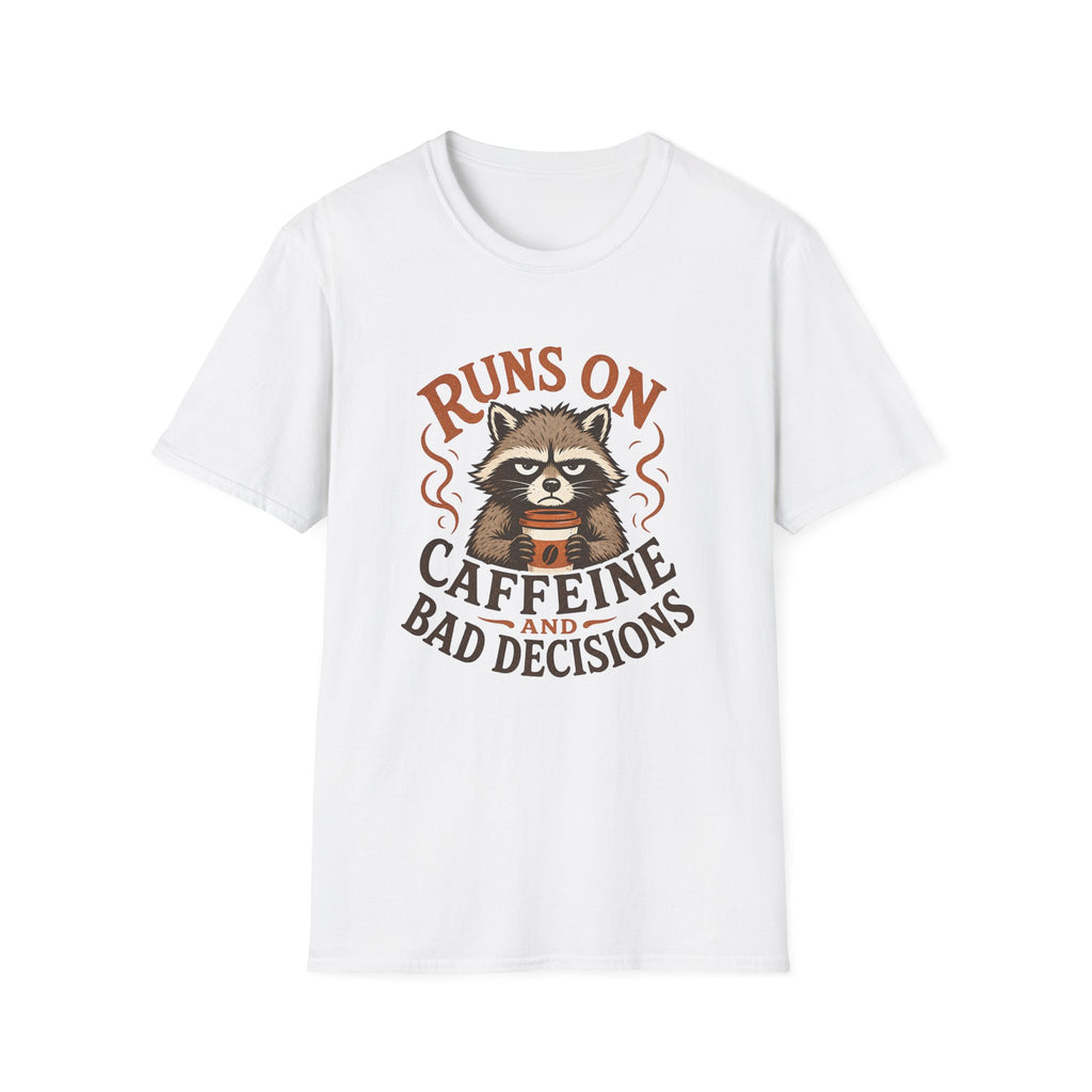 Caffeine Raccoon T-Shirt