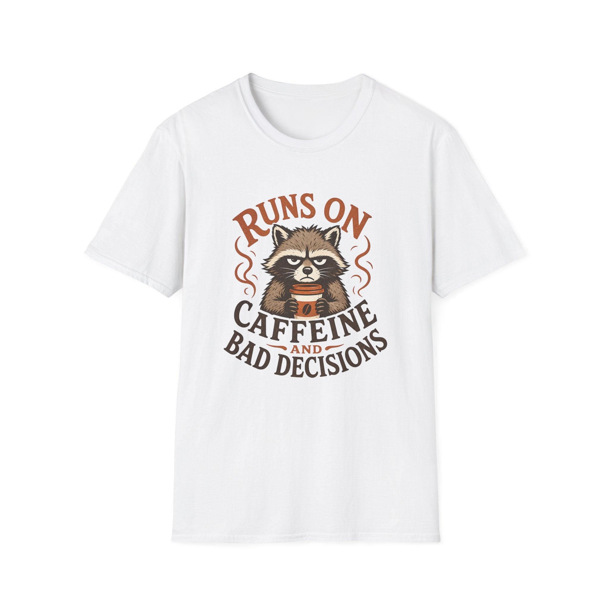 Caffeine Raccoon T-Shirt