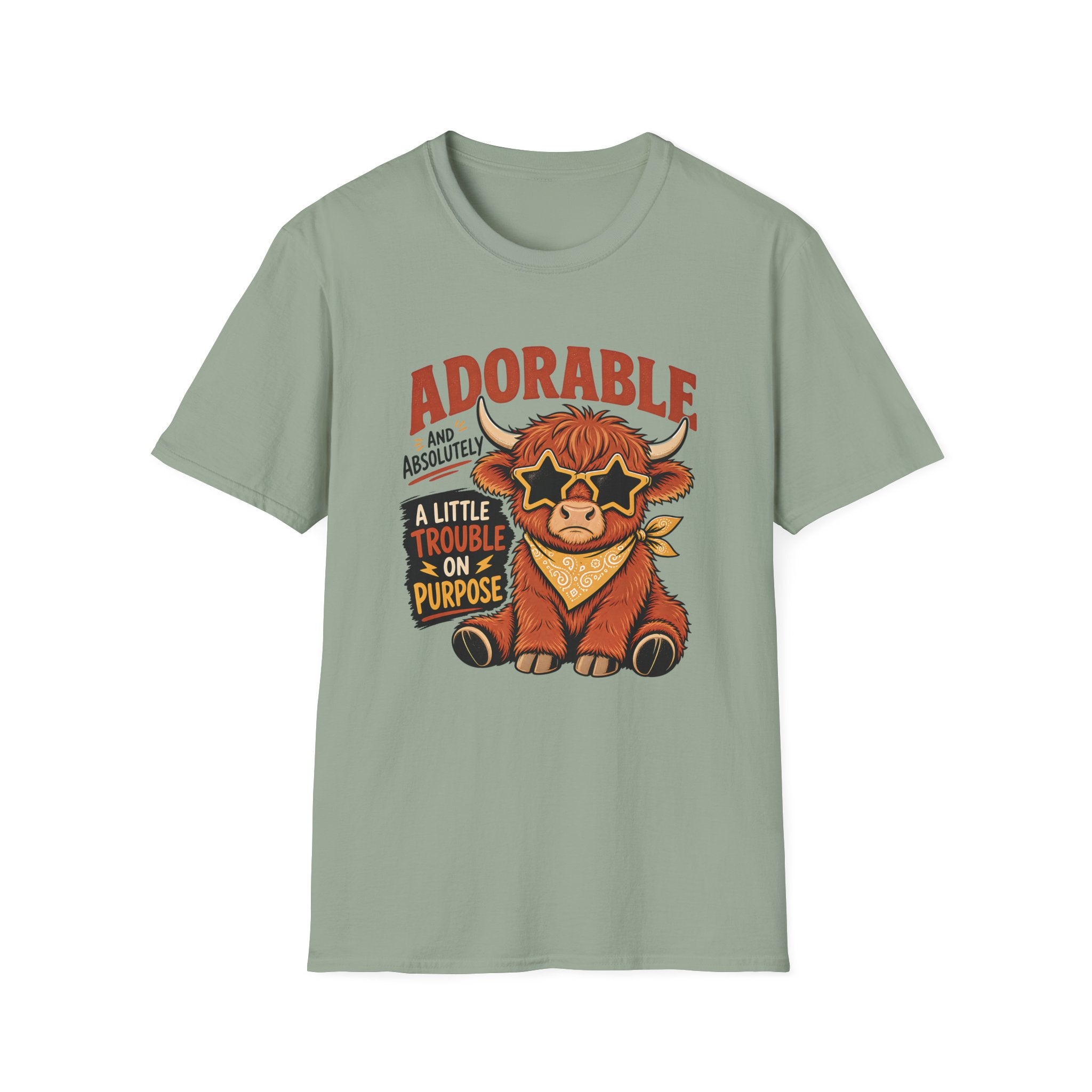 Adorable Highland Cow T-Shirt