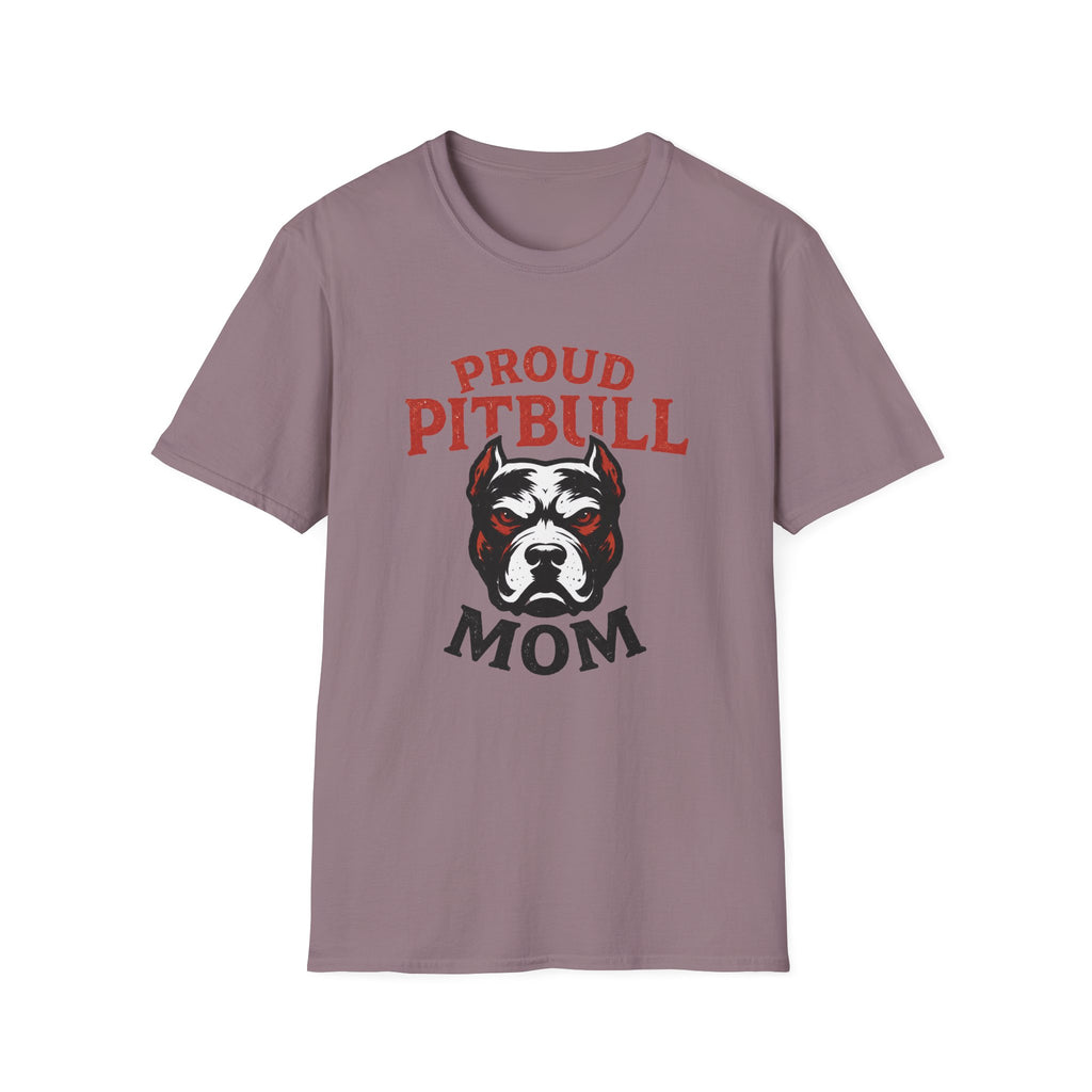 Proud Mom Pitbull T-Shirt