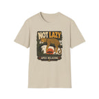 Not Lazy Leopard T-Shirt