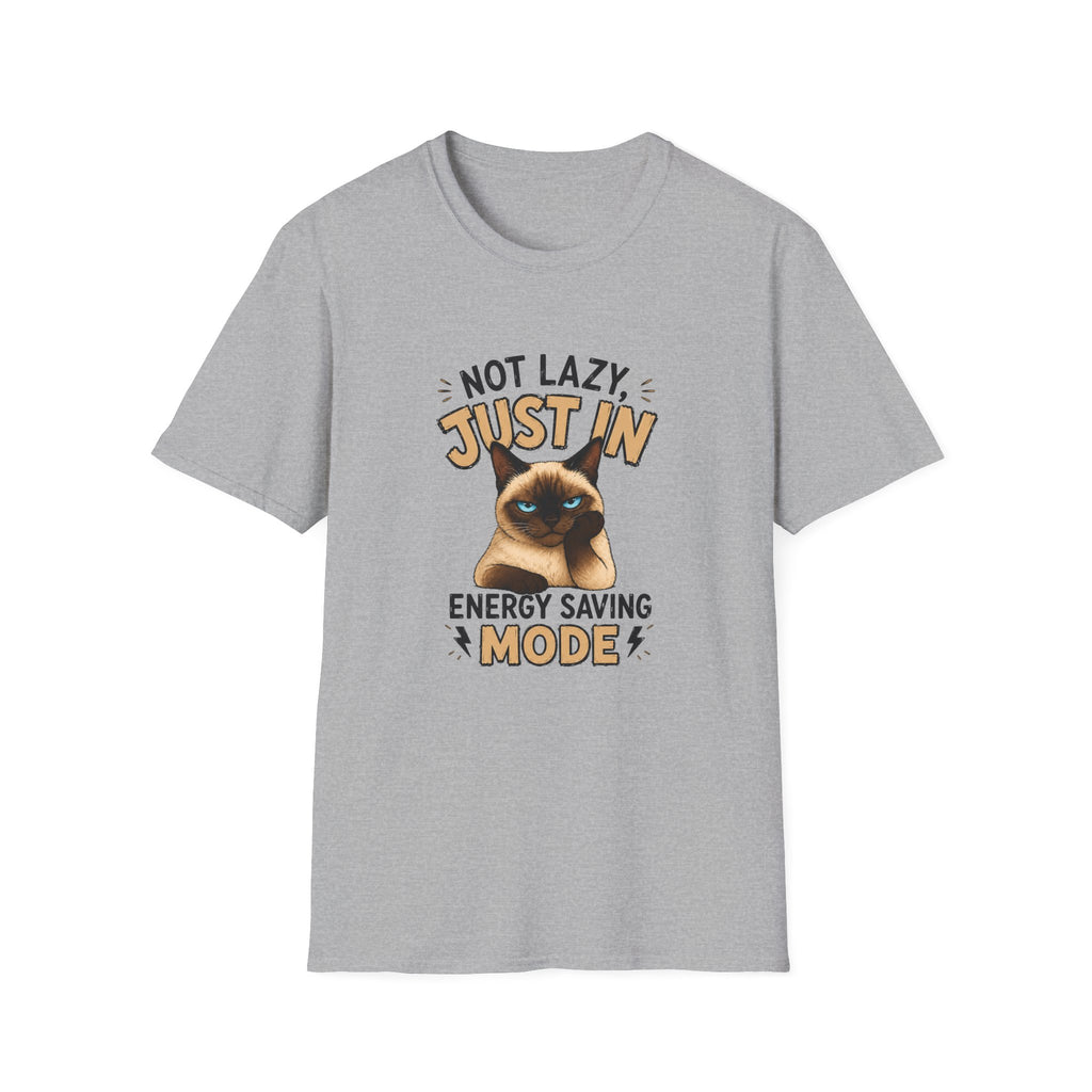 Not Lazy Cat T-Shirt