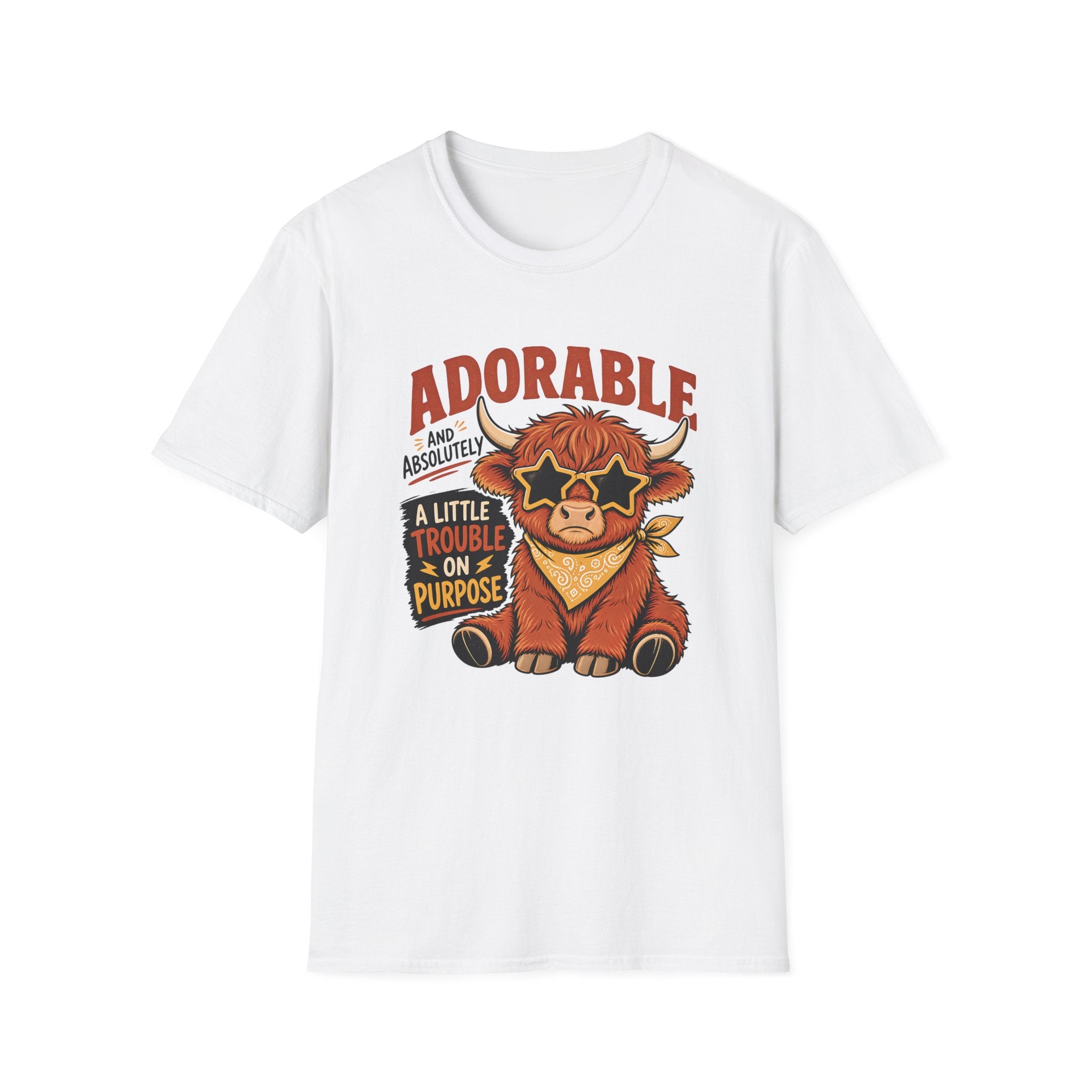 Adorable Highland Cow T-Shirt
