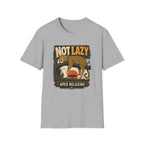 Not Lazy Leopard T-Shirt