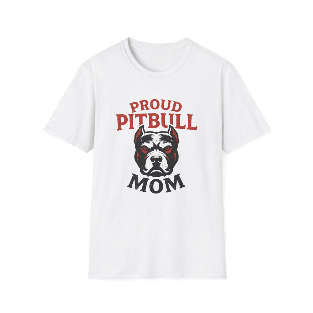 Proud Mom Pitbull T-Shirt