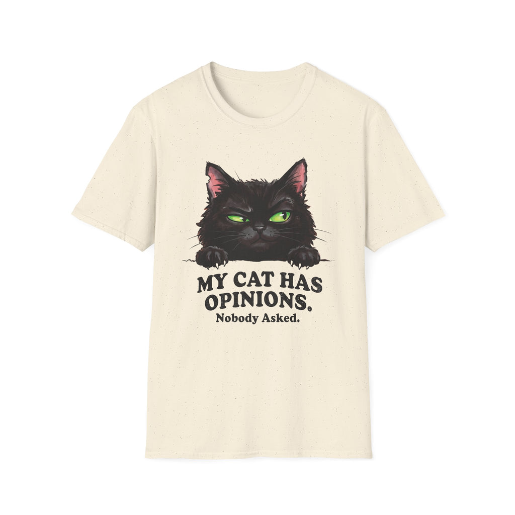 Nobody Asked Cat T-Shirt