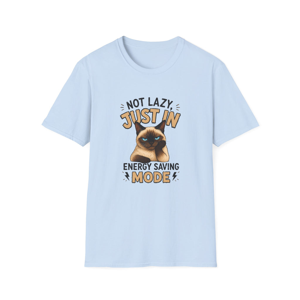 Not Lazy Cat T-Shirt