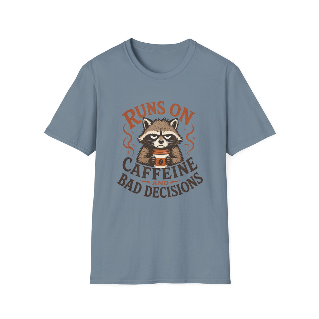 Caffeine Raccoon T-Shirt