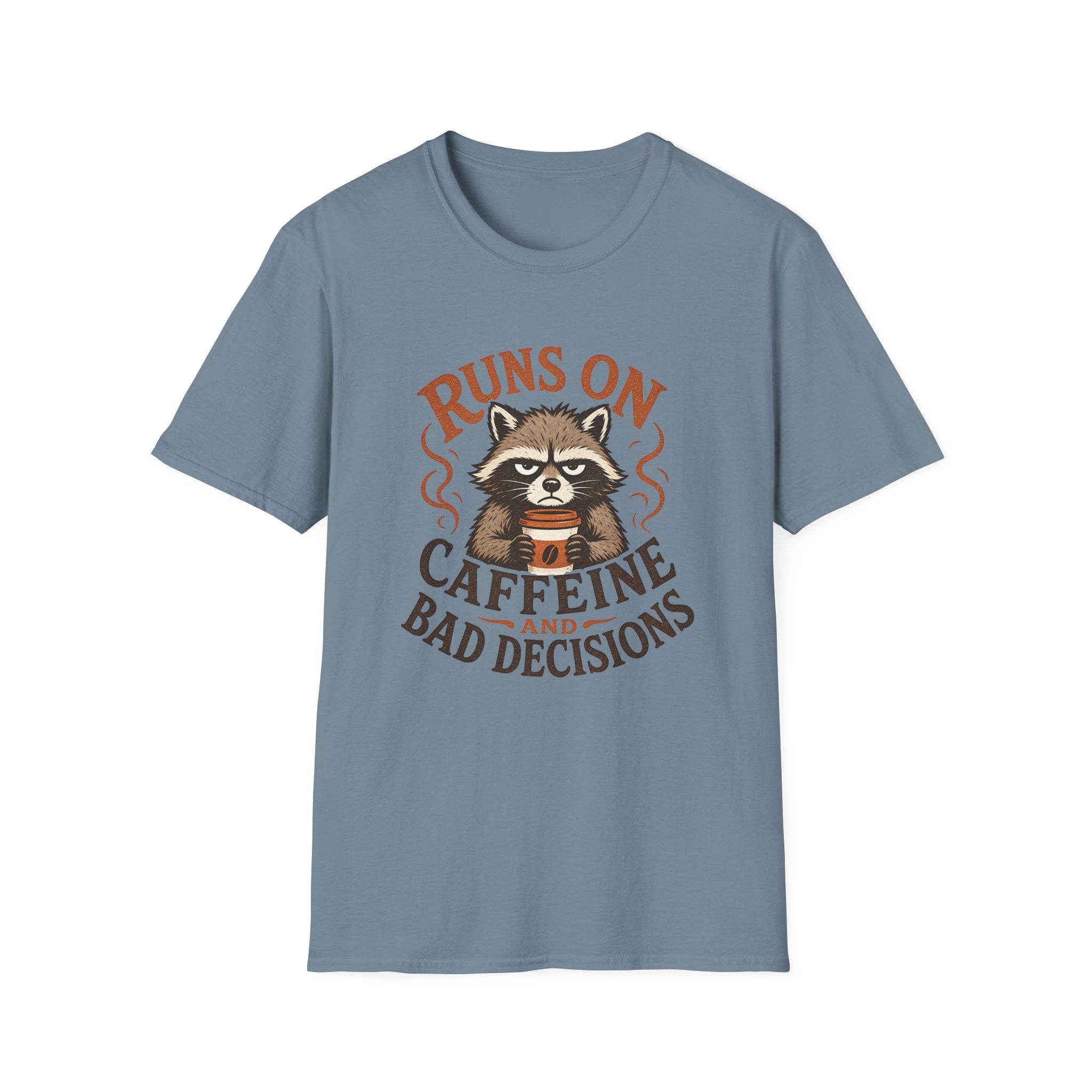 Caffeine Raccoon T-Shirt