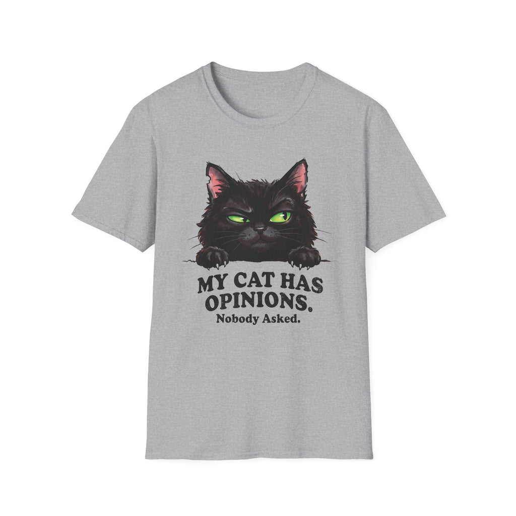 Nobody Asked Cat T-Shirt