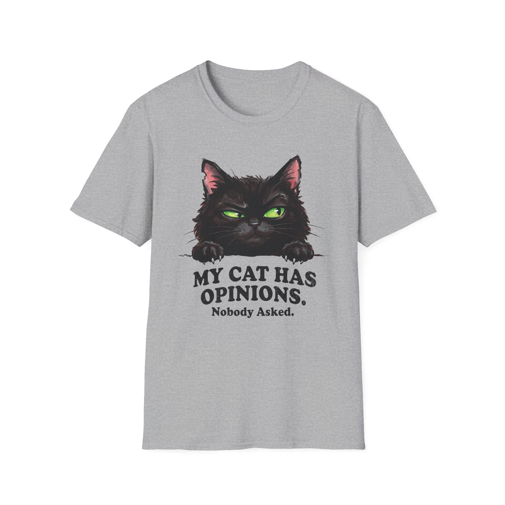Nobody Asked Cat T-Shirt