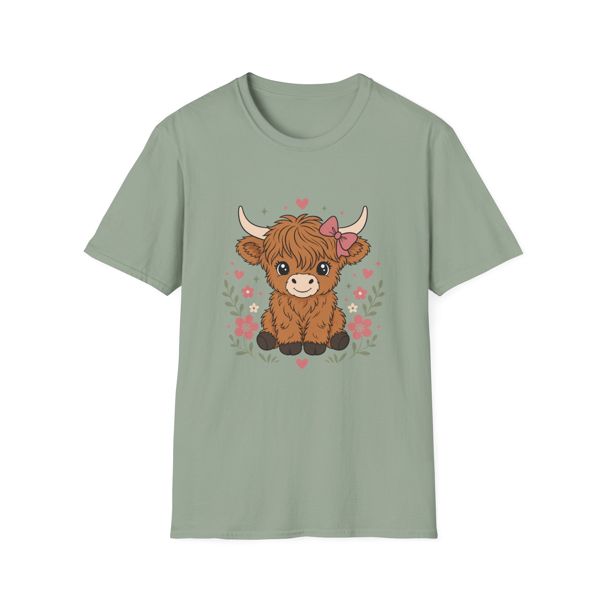 Baby Brown Highland Cow T-Shirt