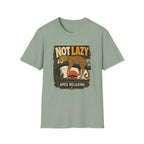 Not Lazy Leopard T-Shirt