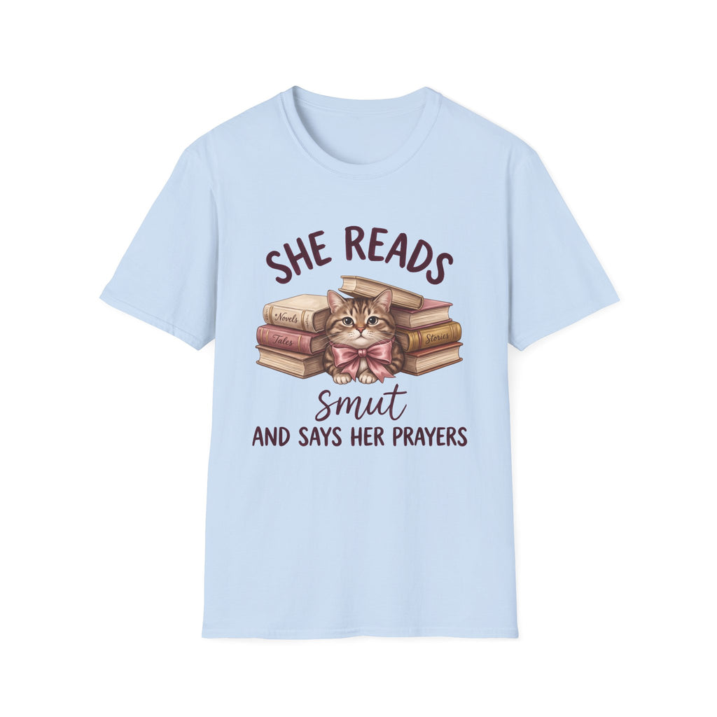 Reads Smut Cat T-Shirt