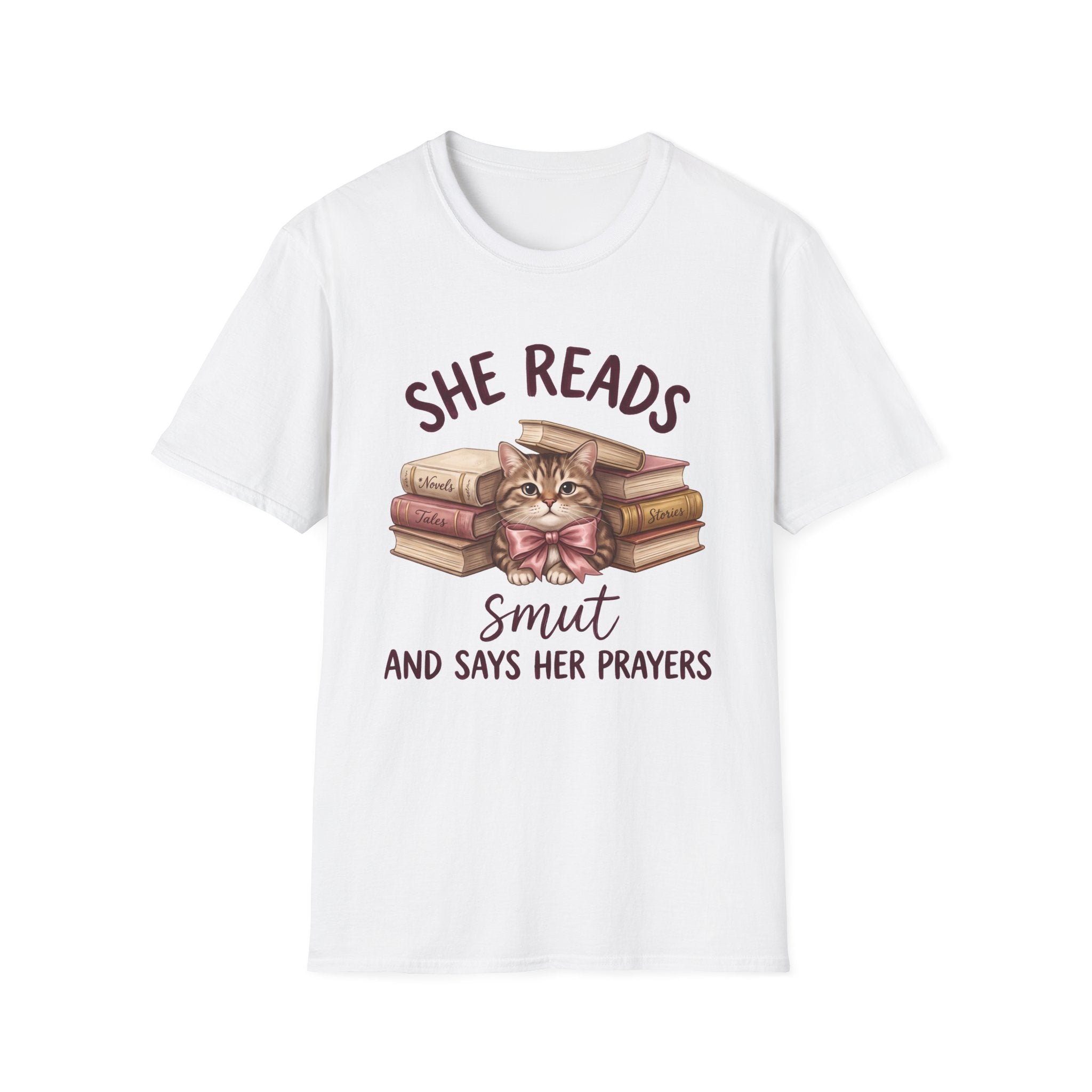 Reads Smut Cat T-Shirt