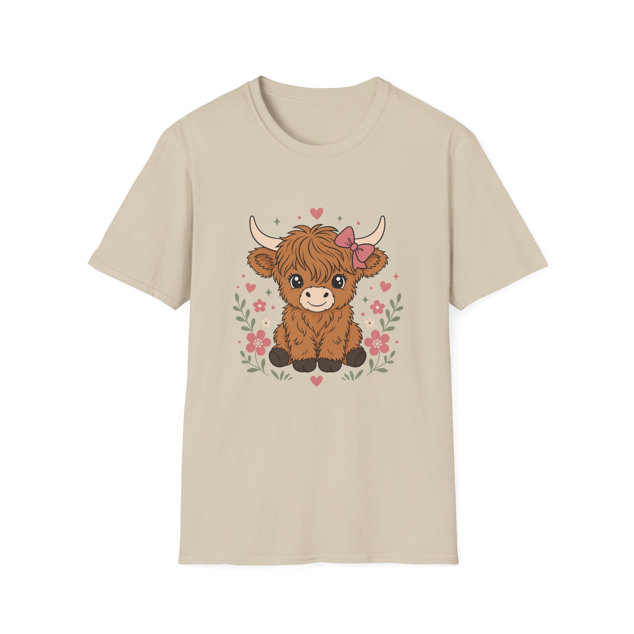 Baby Brown Highland Cow T-Shirt