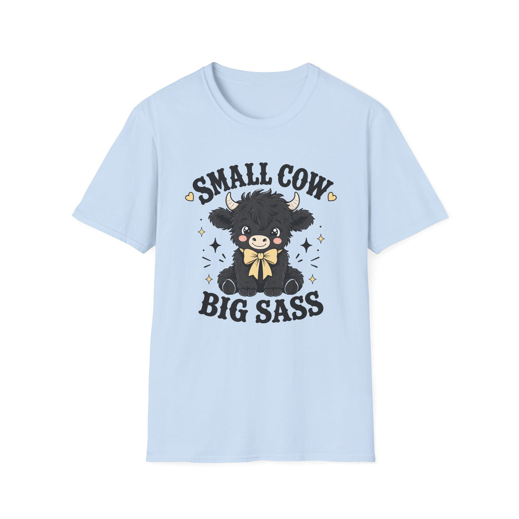 Big Sass Highland Cow T-Shirt