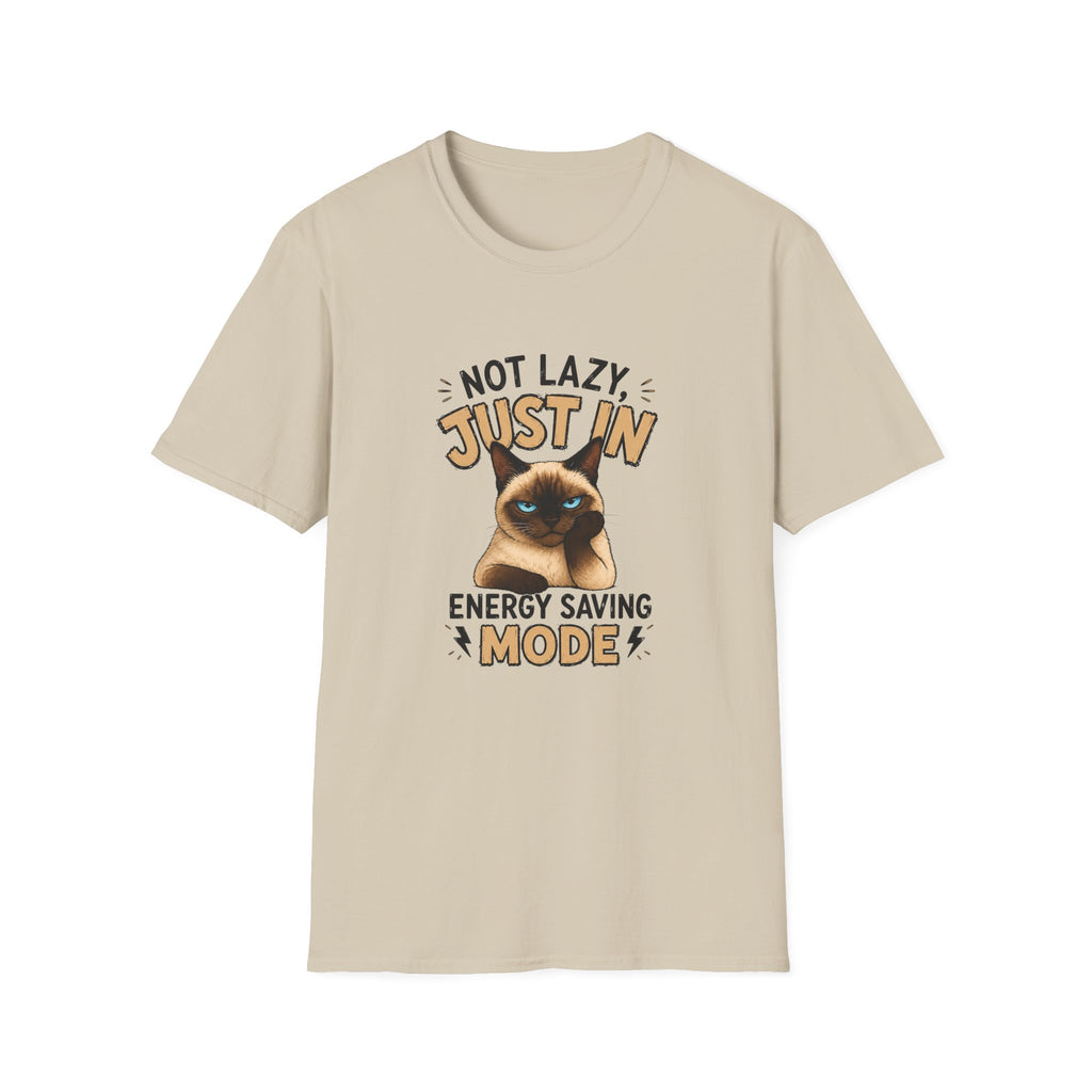 Not Lazy Cat T-Shirt