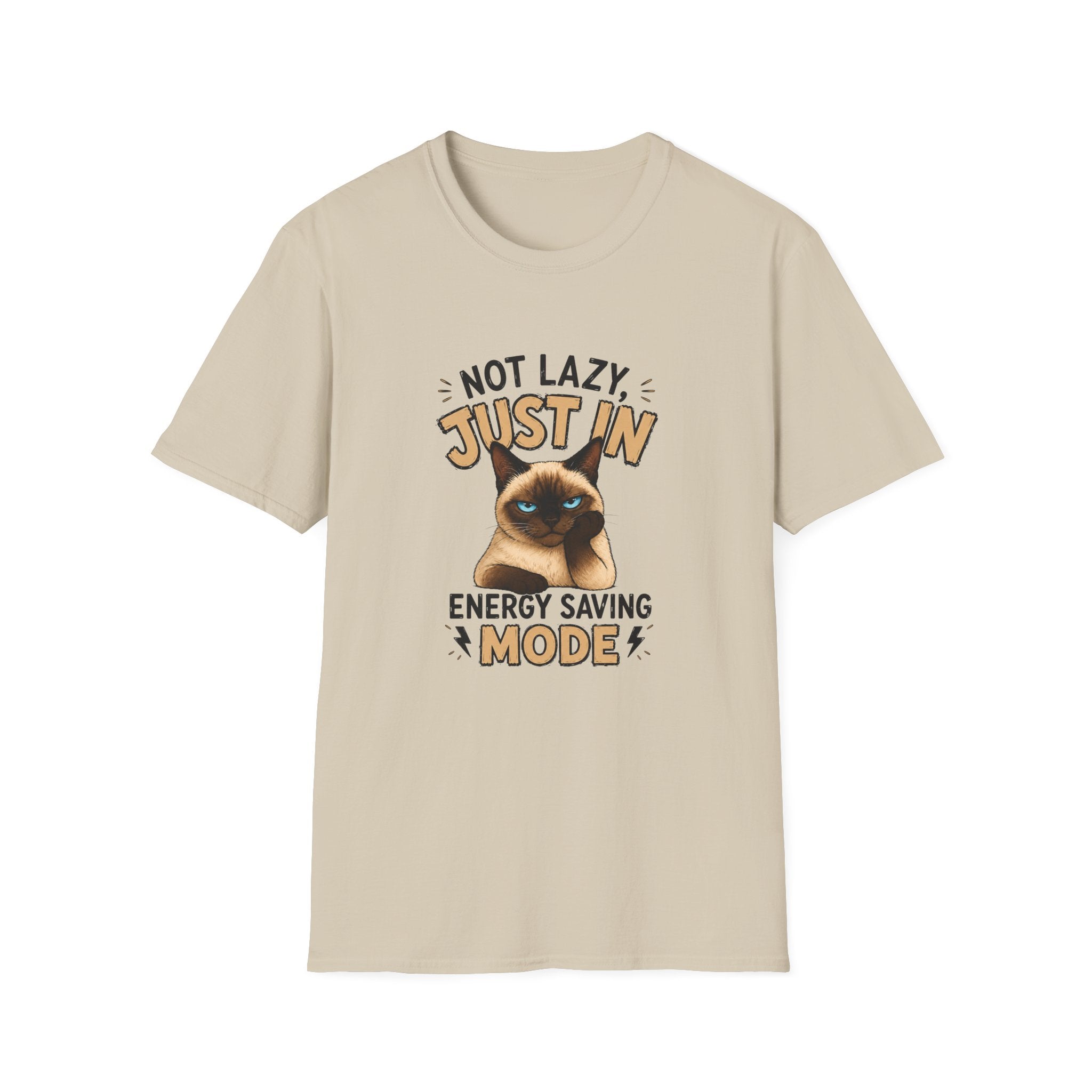 Not Lazy Cat T-Shirt